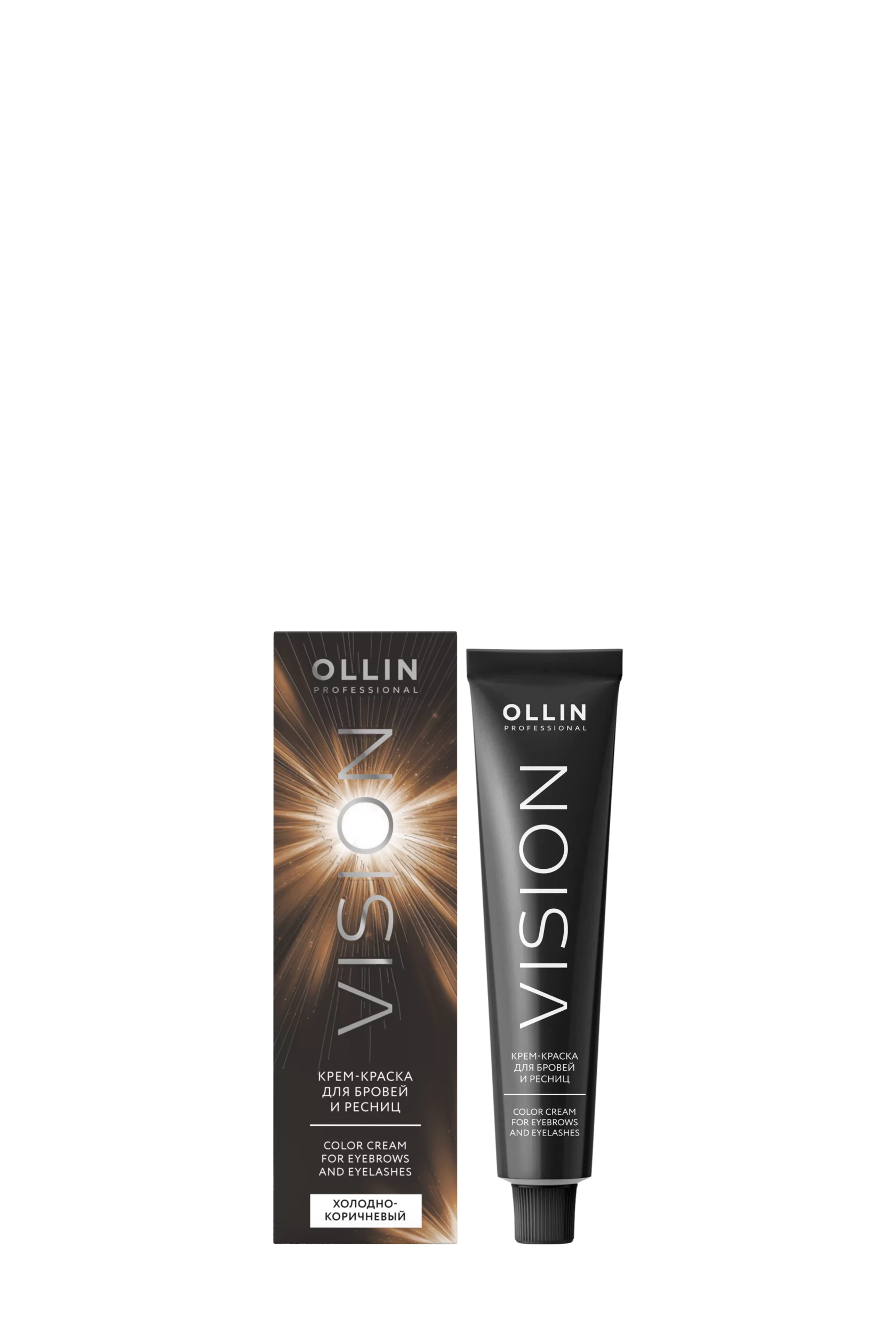 OLLIN/VISION Крем-краска для бровей и ресниц 20 мл