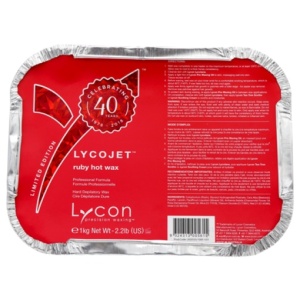 LYCOJET RUBY HOT WAX-Горячий воск Лайкоджет Рубиновый Суперсильный, 1 кг LYCON 