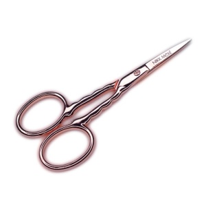 Ножницы для бровей Nikk Mole розовое золото