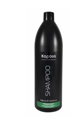 Шампунь для волос 1л. для всех типов волос с ароматом ментола, 1000 мл, Kapous