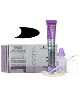 Краска Bonacrom для ресниц 10мл+15 мл Igora (Черная)