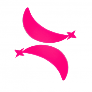 Тонкие патчи для нижних ресниц (звезды) Novel