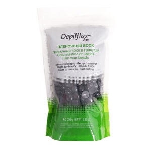 Depilflax, Пленочный воск в гранулах, черный, 250 гр.