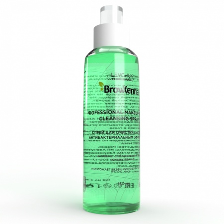 Спрей для очистки кистей с антибактериальным эффектом BrowXenna®, 150мл 