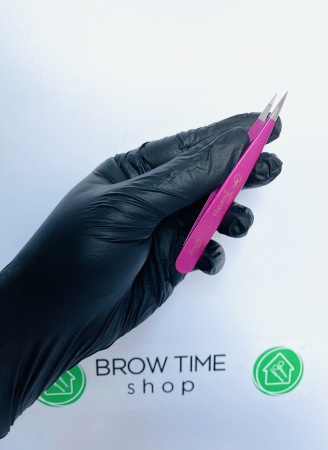 FreiAVIVER Точечный пинцет для бровей Sharp, розовый