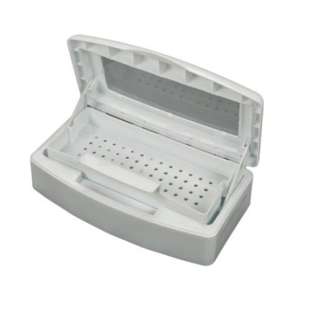 Бокс для стерилизации, белый с окошком