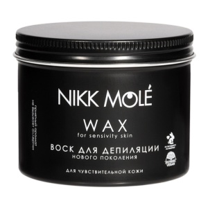Воск NIKK MOLE для бровей и лица «Алоэ» (в банке) 200 г