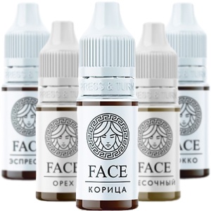 Перманентный пигмент FACE (для бровей), 6 мл 