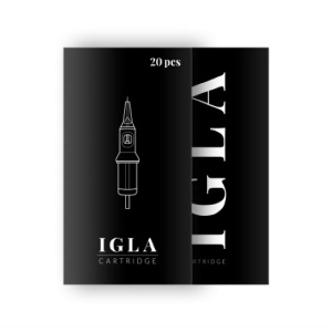 Картриджи IGLA LT-H Единичка 0,30 мм (30/1 RLLT-H) Чёрные (20 шт.) NYSE Алена Пестова