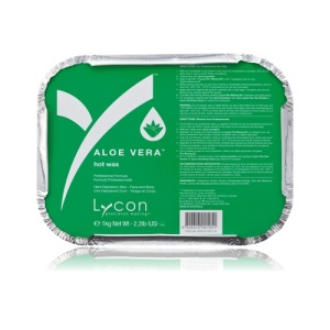 Aloe Vera Hot Wax - Горячий воск с Алоэ Вера Сильный,1 кг  LYCON 