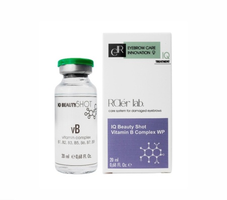 Комплексный уход за поврежденными бровями IQ Treatment RClér Lab. Vitamin B Complex WP,  20мл