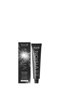 OLLIN/VISION Крем-краска для бровей и ресниц 20 мл (Темный графит)