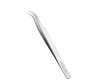 Пинцет изогнутый 90° Enigma (Metallic)