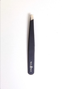 Пинцет для бровей Royal Brow черный 