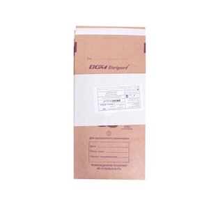 DGM Steriguard, Пакет из крафт-бумаги самозапечатывающийся для стерилизации 100х250 мм. (100 шт.)