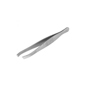 HITOMI Пинцет для бровей (малый скошенный), HT-10/2