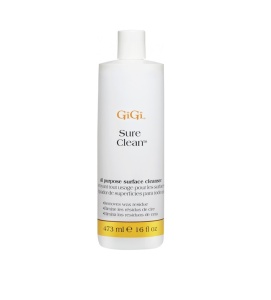 GIGI Sure Clean 473 мл. жидкий очиститель для удаления воска с предметов
