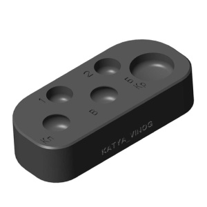 Палитра дозатор Катя Виноградова (Черный)