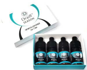 Минисет Season для бровей 4*6 мл DRAIFF