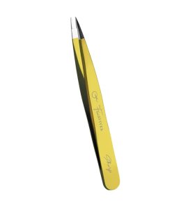 FreiAVIVER Точечный пинцет для бровей Sharp, золотой