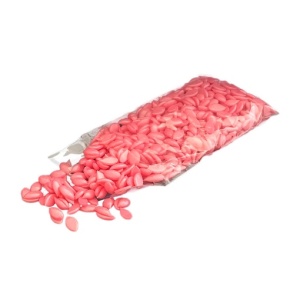 Воск горячий(пленочный) ITALWAX Top Line Pink Pearl(Розовый жемчуг) гранулы100 грамм (