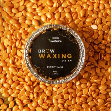 Воск для депиляции бровей BrowXenna,система восковой депиляции, (60 гр)