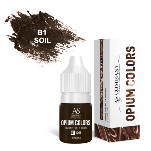Пигмент для бровей 6мл (OPIUM COLORS) AS-Company™ (B1 SOIL)