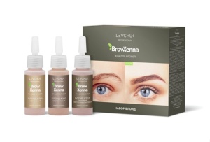 Набор - Хна для бровей BrowXenna® Блонд, 3 цвета, 18 г