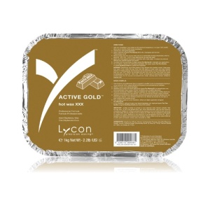 Active Gold Hot Wax-Горячий воск Золотой сильный, 1 кг LYCON 