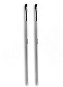 LeviSsime Кисточка косметическая для окрашивания бровей мягкая с синтетической черной щетинкой со ск