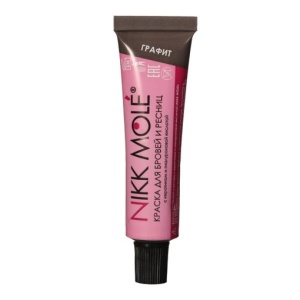 Краска для бровей и ресниц NIKK MOLE (Графит)