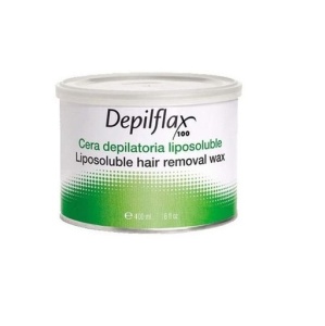 Depilflax, Воск в банке,  синий (азулен), 400 мл.