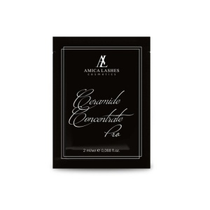 Профессиональный уход CERAMIDE CONCENTRATE AMICA LASHES для ресниц и бровей Саше 2 мл