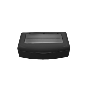 Бокс для стерилизации, черный с окошком