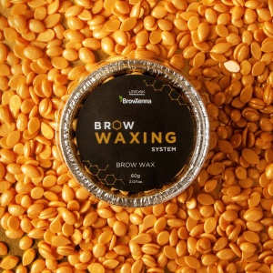 Воск для депиляции бровей BrowXenna,система восковой депиляции, (60 гр)