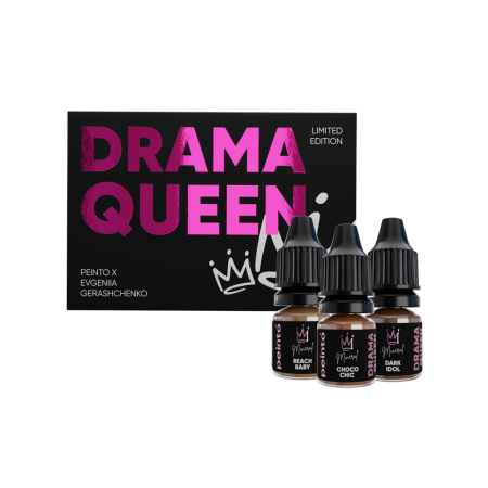 Сет минеральных пигментов - Drama Queen "Peinto" х Evgenia Gerashchenko