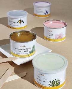 GIGI Воск кремообразный с маслом чайного дерева Tea Tree Creme Wax, (396 гр)