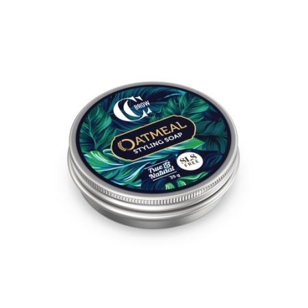 МЫЛО СС ОВСЯНОЕ ДЛЯ УКЛАДКИ БРОВЕЙ СО ЩЕТОЧКОЙ OATMEAL STYLING SOAP, 35G
