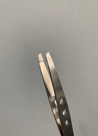 Пинцет YOKO SP 011 Пинцет (матовый) скошенный