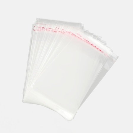 1 шт. Пакеты 5х7 см прозрачные самозапечатывающиеся