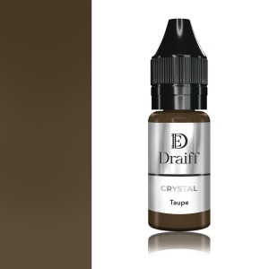 Пигмент для бровей DRAIFF (10мл) (CRISTAL, Taupe)