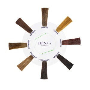 Диаграмма цвета Henna Refresh