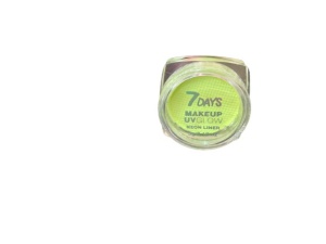 7DAYS Графических лайнер для макияжа UVglow Neon 11 Lemon\Pastel  цветная паста