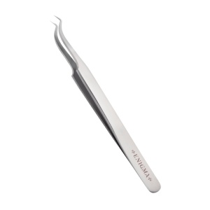 Пинцет Мини-L изогнутый 90° ENIGMA (Metallic)