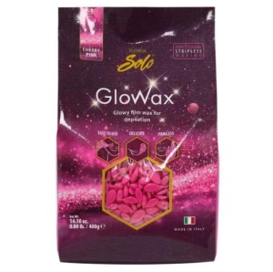 Воск горячий (пленочный) ITALWAX SOLO GLOWAX Вишня гранулы 400гр