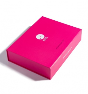 NOVEL БОЛЬШОЙ МАГНИТНЫЙ БОКС ДЛЯ ХРАНЕНИЯ ИНСТРУМЕНТОВ, РОЗОВЫЙ 225x170x52 мм