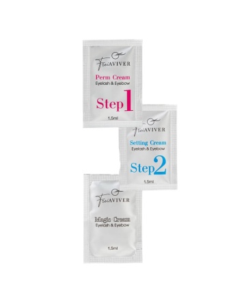 FreiAVIVER Набор составов для ламинирования ресниц и бровей