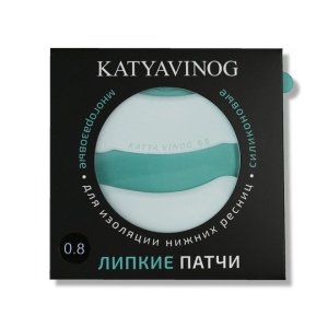 Липкие патчи для изоляции нижний ресниц БАНТ 0,8 (БЕЛЫЙ) Катя Виноградова