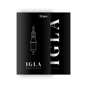 Картриджи IGLA LT-H Единичка 0,25 мм (25/1 RLLT-H) Чёрные (20 шт.) N.Y.S.E.