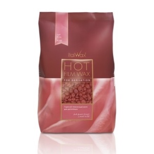 Воск горячий (пленочный) ITALWAX Роза гранулы 1 кг